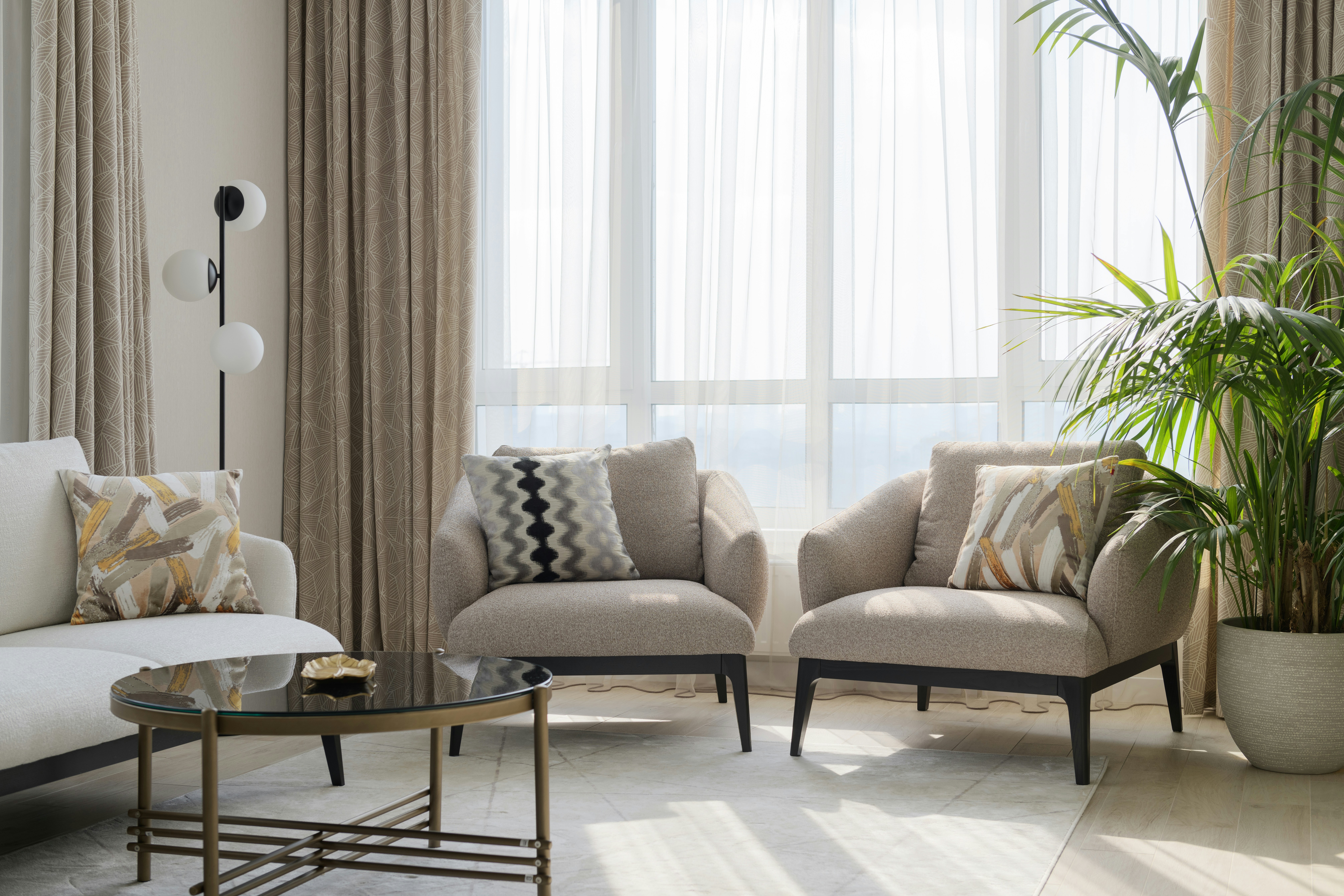 Close-up of Seating Area